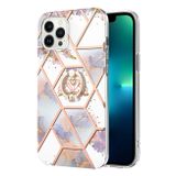 Gumený kryt MARBLE na iPhone 14 Pro Max - Imperial Crown