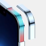 Sklenený kryt MAGNETIC na iPhone 14 Pro - Sierra Blue