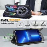 Peňaženkové 3D puzdro LEATHER na Samsung Galaxy A23 5G - Farebný lapač snov