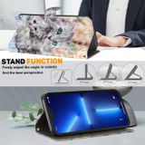 Peňaženkové 3D puzdro LEATHER na Samsung Galaxy A23 5G - Dve mačky