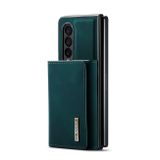 Peňaženkové kožené puzdro DG.MING Multi na Samsung Galaxy Z Fold4 - Zelená