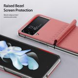 Plastový kryt DUX DUCIS Bril na Samsung Galaxy Z Flip4 - Ružová