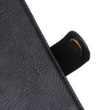 Peňaženkové kožené puzdro KHAZNEH Cowhide na Motorola Edge 30 Ultra - Čierna