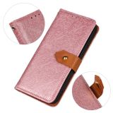 Peňaženkové kožené puzdro Floral na Motorola Edge 30 Neo - Ružová