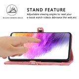 Peňaženkové kožené puzdro SPIDER na Samsung Galaxy A23 5G - Ružová