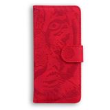 Peňaženkové kožené puzdro TIGER na Xiaomi Redmi A1 – Červená