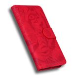 Peňaženkové kožené puzdro TIGER na Xiaomi Redmi A1 – Červená
