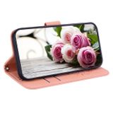 Peňaženkové kožené puzdro ROSE na Xiaomi Redmi A1 – Ružová