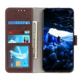 Peňaženkové kožené puzdro CROCODILE na Samsung Galaxy S23 Ultra 5G – Hnedá