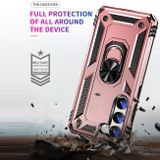 Gumený kryt SHOCKPROOF TPU + PC na Samsung Galaxy S23 5G - Ružovozlatá