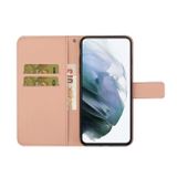 Peňaženkové kožené puzdro ETHNIC na Samsung Galaxy S23 5G – Ružová