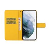 Peňaženkové kožené puzdro ETHNIC na Samsung Galaxy S23 5G – Žltá