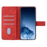 Peňaženkové kožené puzdro FLIP na Samsung Galaxy S23 5G – Červená