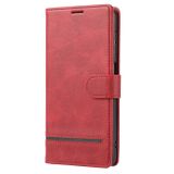 Peňaženkové kožené puzdro CLASSIC na Samsung Galaxy A23 5G - Červená