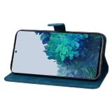 Peňaženkové kožené puzdro RETRO na Samsung Galaxy S23 Plus 5G – Modrá