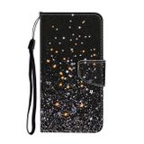 Peňaženkové kožené puzdro Drawing na Samsung Galaxy S23 5G – Black Pentagram