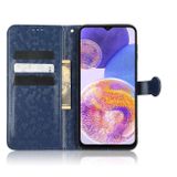 Peňaženkové kožené puzdro HONEYCOMB na Samsung Galaxy A23 5G - Modrá