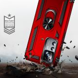 Ring Holder kryt SHOCKPROOF na Xiaomi 12T / 12T Pro – Červená