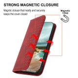 Peňaženkové puzdro Cubic Magnetic na Xiaomi 13 Pro - Červená