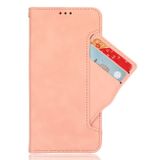 Peňaženkové kožené puzdro CALF na Xiaomi 12 Lite – Ružová