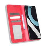 Peňaženkové kožené puzdro MAGNETIC na Xiaomi 12 Lite – Červená