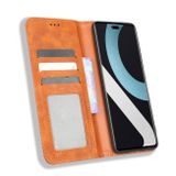 Peňaženkové kožené puzdro MAGNETIC na Xiaomi 12 Lite – Hnedá