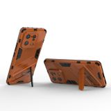 Kryt Punk Armor na Xiaomi 13 Pro - Oranžová