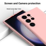 Gumený kryt Liquid na Samsung Galaxy S24 Ultra 5G - Ružová