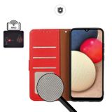 Peňaženkové kožené puzdro KHAZNEH na Xiaomi 13 – Červená