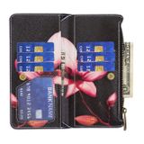 Peňaženkové kožené puzdro DRAWING na Xiaomi 13 Lite - Lotus