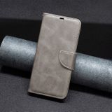 Peňaženkové kožené puzdro Lambskin na Xiaomi Redmi Note 13 Pro - Sivá