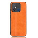 Gumený kryt SEWING na Xiaomi Redmi 12C - Oranžová