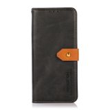 Peňaženkové kožené puzdro KHAZNEH na Xiaomi 13 Lite - Čierna