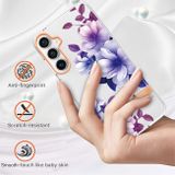 Gumený kryt Flowers na Samsung Galaxy S23 FE - Purple Begonia