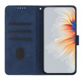 Peňaženkové kožené puzdro SKIN FEEL na Xiaomi 13 – Kráľovská modrá