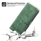 Peňaženkové kožené puzdro Dierfeng Dream na Samsung Galaxy Z Fold4 - Zelená