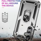 Kryt Magnetic Holder Armor Shockproof na Samsung Galaxy S23 FE - Strieborná
