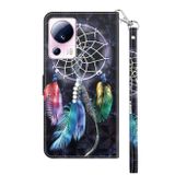 Peňaženkové 3D puzdro na Xiaomi 13 Lite - Colorful Dreamcatcher