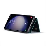Kožený kryt DG.MING na Samsung Galaxy S23 FE - Zelená