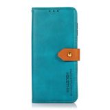 Peňaženkové kožené puzdro KHAZNEH na Xiaomi 13T / 13T Pro - Modrá