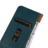 Peňaženkové kožené puzdro KHAZNEH Cowhide na OPPO Reno10 5G/10 Pro 5G - Zelená