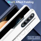Gumený kryt Holder na Samsung Galaxy Z Fold4 - Matná priehladná