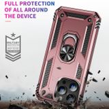 Gumený kryt Shockrpoof na iPhone 15 Pro - Ružové zlato