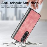 Plastový kryt Solid na Samsung Galaxy Z Fold4 - Ružová