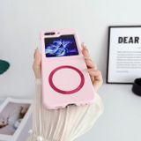 Plastový kryt Skin Magsafe na Samsung Galaxy Z Flip 5 - Ružová