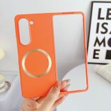 Plastový kryt Skin Magsafe na Samsung Galaxy Z Fold5 - Oranžová
