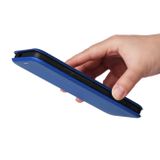 Peňaženkové Carbon puzdro na Xiaomi 14 - Modrá