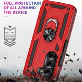 Kryt Magnetic Holder Armor Strap na Samsung Galaxy Z Fold5 - Červená