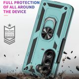 Kryt Magnetic Holder Armor Strap na Samsung Galaxy Z Fold5 - Tyrkysová