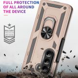 Kryt Magnetic Holder Armor Strap na Samsung Galaxy Z Fold5 - Marhuľová